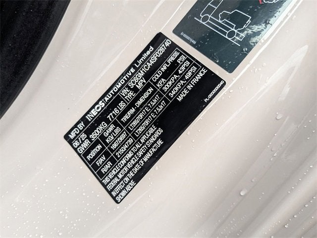 2025 INEOS Grenadier 1924 Limited Edition