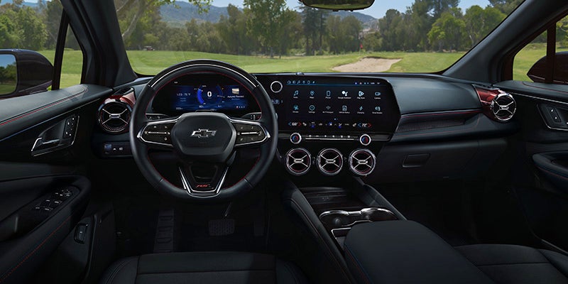 2025 Chevrolet Blazer EV interior didgital dash