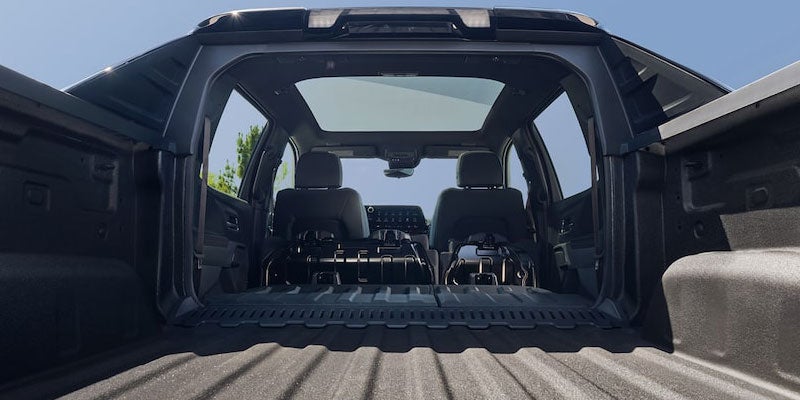 2025 Chevrolet Silverado EV trunk space