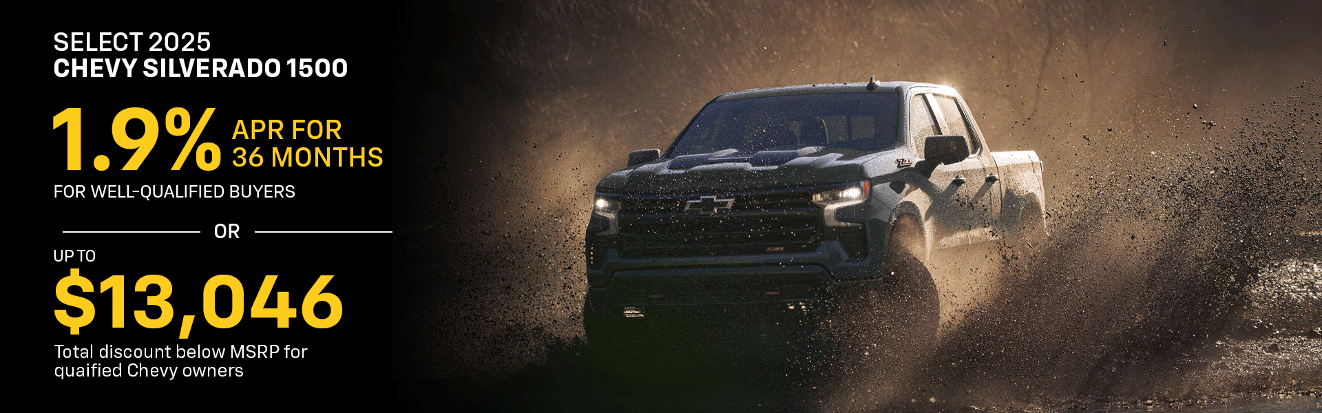 Silverado cash offer