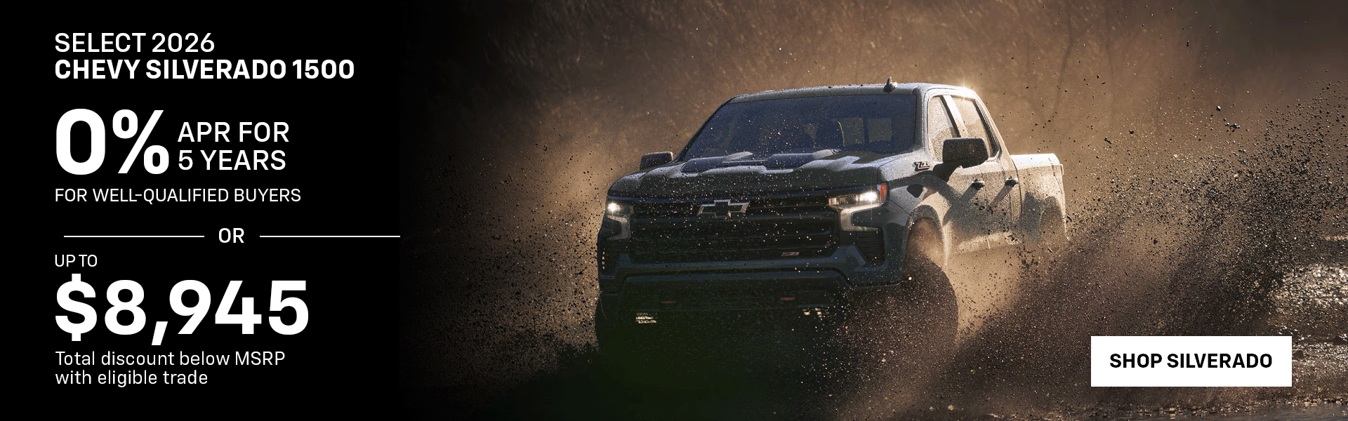 Silverado finance offer