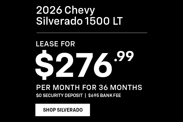 Silverado Lease Offer
