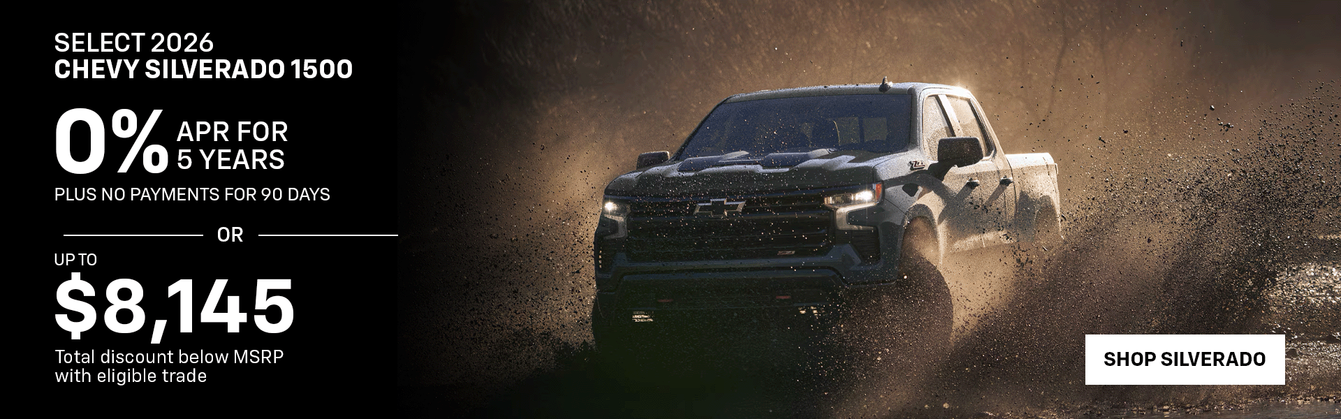 Silverado finance offer