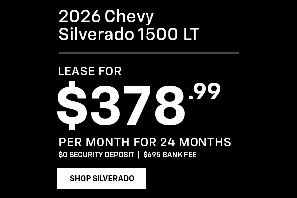 silverado lease offer