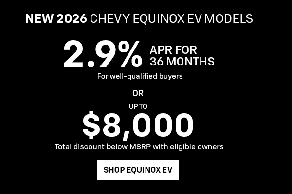 Equinox EV finance offer