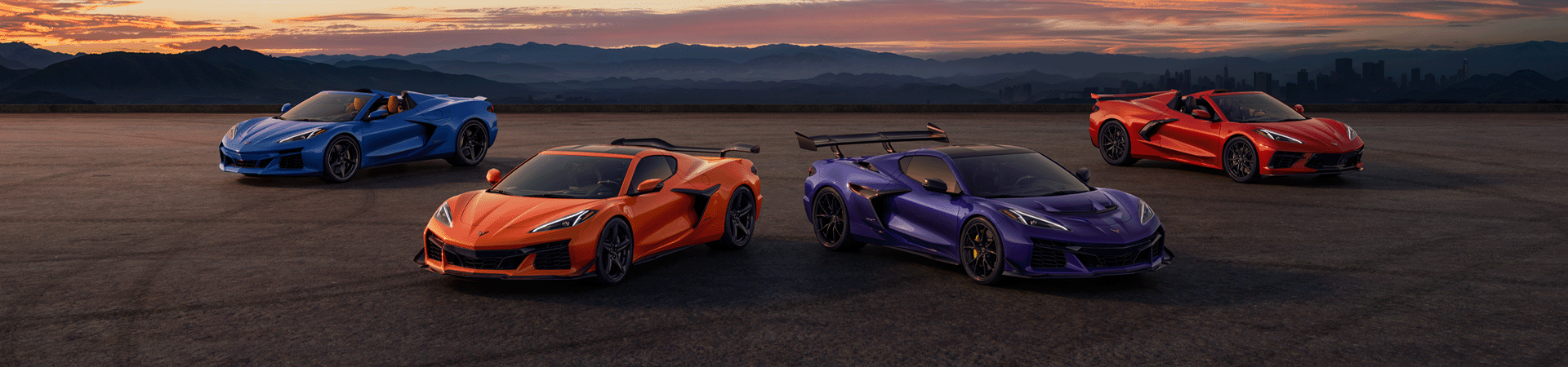 Chevy Corvette Lineup