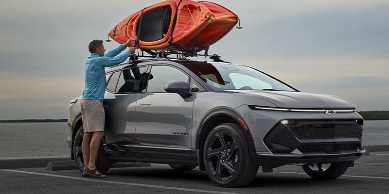 Close up of Chevrolet Equinox EV